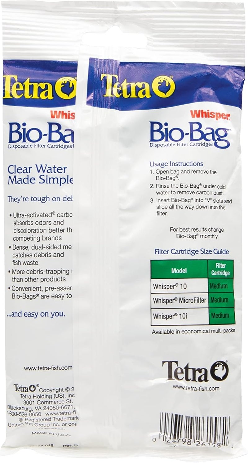 Tetra Whisper BIO-Bag Filter Cartridges, Medium, 1-Pack - Image 3